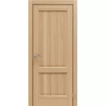 Дверь межкомнатная глухая Эгли 2 70x220 см полипропилен цвет натуральный с замком и петлями