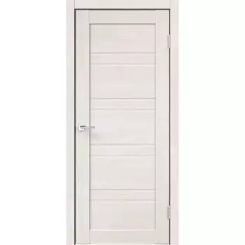 Дверь межкомнатная глухая Лайн 90x200 см Hardflex цвет дуб тернер белый без замка, без петель