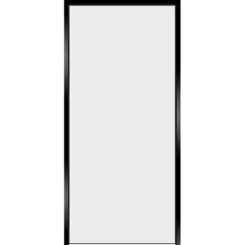 Дверь межкомнатная глухая обратного открывания с замком комплекте Invisible 90x200 см цвет белый