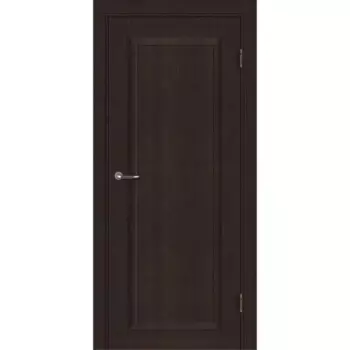 Дверь межкомнатная глухая Пьемонт 90x200 см CPL цвет дуб оверленд с замком и петлями