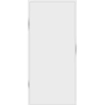 Дверь межкомнатная глухая с замком комплекте Invisible 90x200 см без кромки цвет белый