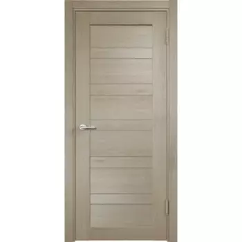 Дверь межкомнатная глухая Страйт 60x200 см финиш бумага цвет дуб шеннон без замка, без петель