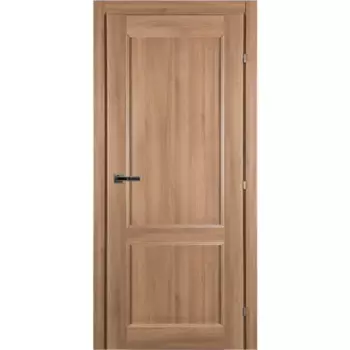 Дверь межкомнатная Катрин глухая CPL ламинация цвет акация 70x200 см (с замком)