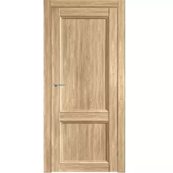 Дверь межкомнатная Рондо глухая ПВХ ламинация цвет дуб евро красный 90x200 см (с замком и петлями)