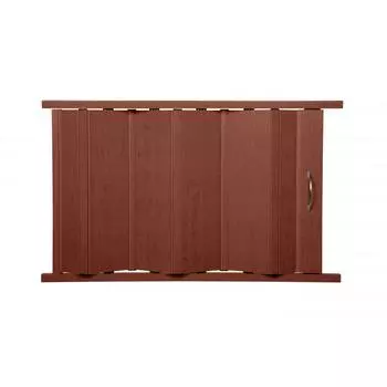 Дверь ПВХ антресольная 50x82 см цвет вишня