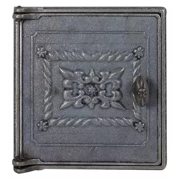 Дверь топочная 270x295 мм с рисунком