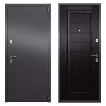 Дверь входная металлическая Альта 86x205 см правая дуб угольный