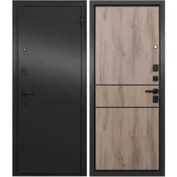 Дверь входная металлическая Брутал 86x205 см правая форест