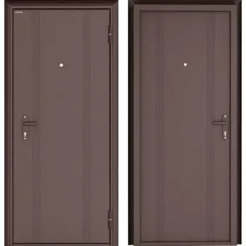 Дверь входная металлическая Doorhan Эко 88x205 см правая цвет антик медь