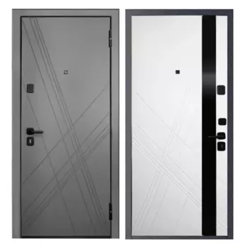 Дверь входная металлическая Home Plus 86x205 см правая белый