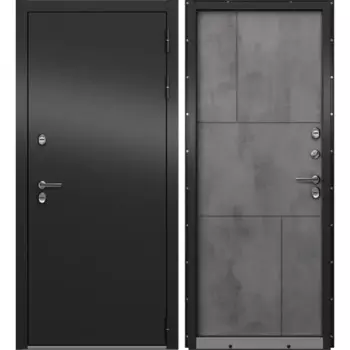 Дверь входная металлическая Крепыш 88x205 см правая темный