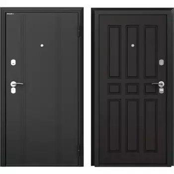 Дверь входная металлическая Оптим 88x205 см правая венге