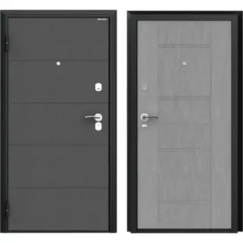 Дверь входная металлическая Оптим 98x205 см левая бетон