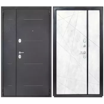 Дверь входная металлическая Порта 120x205 см правая сноу арт