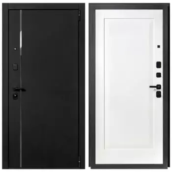 Дверь входная металлическая Порта Р-3 80/Агат 98x205 см правая белый