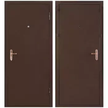 Дверь входная металлическая Профи Pro 86x206 см правая антик медь