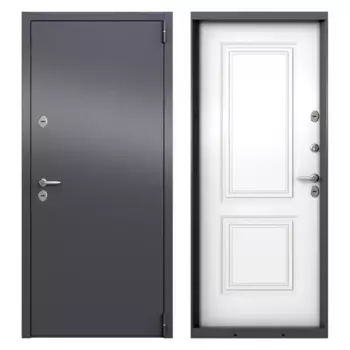 Дверь входная металлическая Штиль 88x205 см правая белый