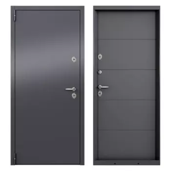 Дверь входная металлическая Стартер 88x205 см левая оскуро