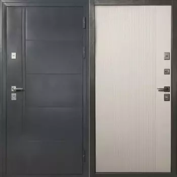 Дверь входная металлическая Термаль Ультима 86x205 см правая белая