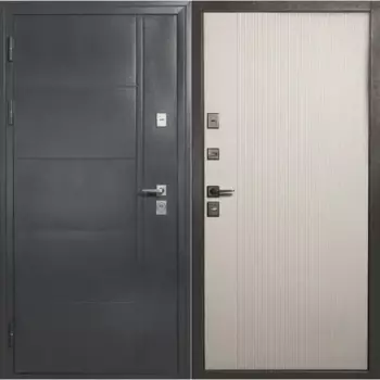 Дверь входная металлическая Термаль Ультима 96x205 см левая белая