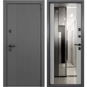 Дверь входная металлическая Torex 95x205 см правая клауд скай ферро с зеркалом