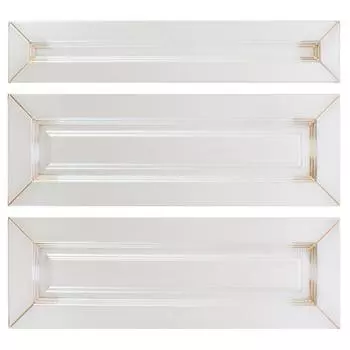 Двери для шкафа Delinia «Ницца» 60x70 см, МДФ, цвет светлый ясень, 3 шт.