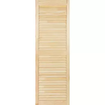 Дверка жалюзийная 1205x394x20 мм хвоя сорт А