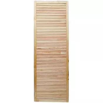 Дверка жалюзийная 1805x594x20 мм хвоя сорт А