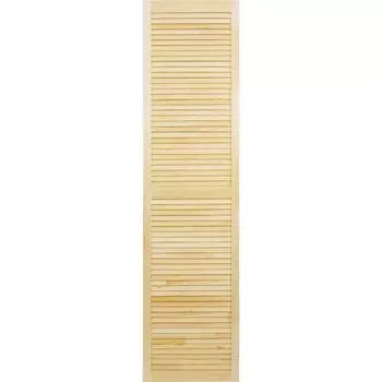 Дверка жалюзийная 2013x494x20 мм хвоя сорт А