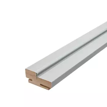 Дверная коробка Борно телескопическая 2370x70x32 мм ПЭТ цвет серый (2.5 шт.)