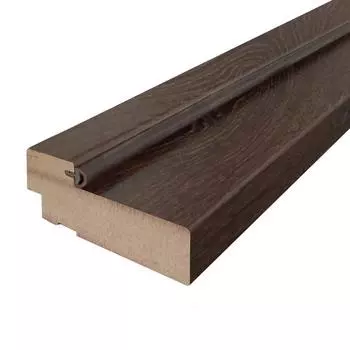 Дверная коробка Лайн 2070х70х28 мм финиш-бумага ламинация цвет дуб тернер венге (комплект 2.5 шт.)