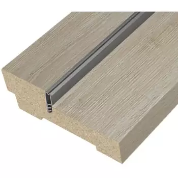 Дверная коробка Страйт 26x70x2070 мм финиш-бумага цвет дуб шеннон (комплект 2.5 шт.)