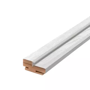 Дверная коробка телескопическая Легда 2070x70x32 мм ламинация Hardflex цвет светло-серый (комплект 2.5 шт.)