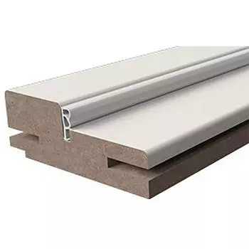 Дверная коробка телескопическая Стелла 2070x80x28 мм эмаль цвет слоновая кость (комплект 2.5 шт.)