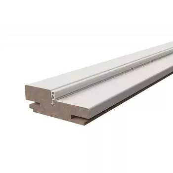 Дверная коробка телескопическая Стелла 2100x80x28 мм эмаль цвет слоновая кость (комплект 2.5 шт.)