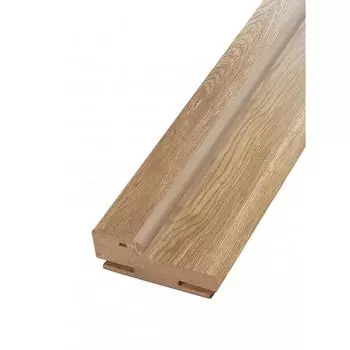 Дверная коробка телескопическая Тренто/Бергамо 2100х70х28 мм ПВХ ламинация цвет дуб европейский красный (комплект 2.5 шт.)