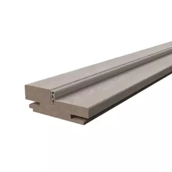 Дверная коробка телескопическая Венеция/Дельта 2100x80x28 мм ламинация ПВХ цвет дуб фраппе (комплект 2.5 шт.)