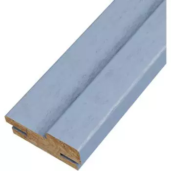 Дверная коробка телескопическая Верона 2100x75х33 мм шпон натуральный цвет дуб серая патина (комплект 2.5 шт.)