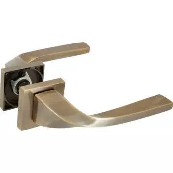 Дверные ручки 130 Q, комплект, цвет бронза