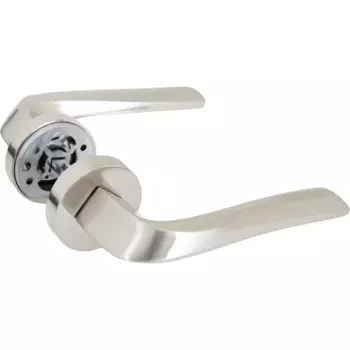 Дверные ручки 149 D, комплект, цвет никель