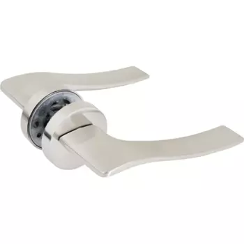 Дверные ручки 150 D, комплект, цвет никель