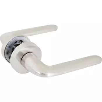 Дверные ручки 154 D, комплект, цвет никель