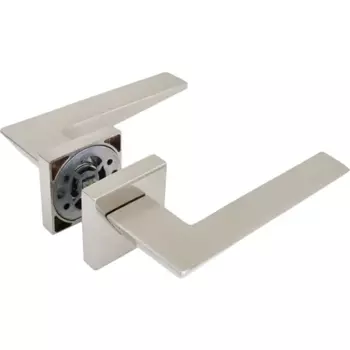 Дверные ручки 156 D, комплект, цвет никель