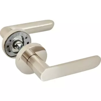 Дверные ручки AL138 D, комплект, цвет никель