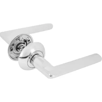 Дверные ручки AL139 H, комплект, цвет хром