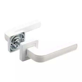 Дверные ручки Armex H-22106-А-WM/W, без запирания, цвет матовый белый