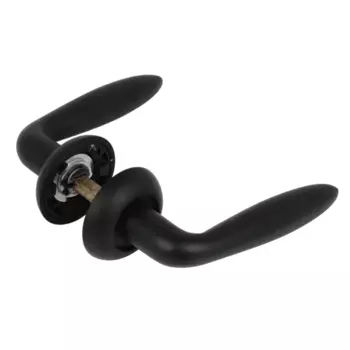 Дверные ручки Edson EDS-74B-R1, цвет черный