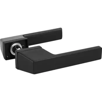 Дверные ручки Fuaro Titan без запирания цвет черный