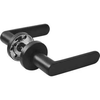 Дверные ручки Inspire Java алюминий без запирания цвет черный матовый