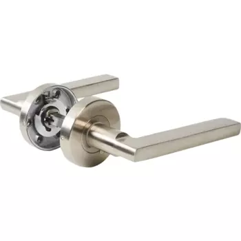 Дверные ручки Inspire Lee алюминий без запирания цвет никель